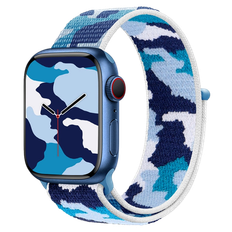 Apple Watch SE 2022/2023 44mm Camouflage Nylon Rem