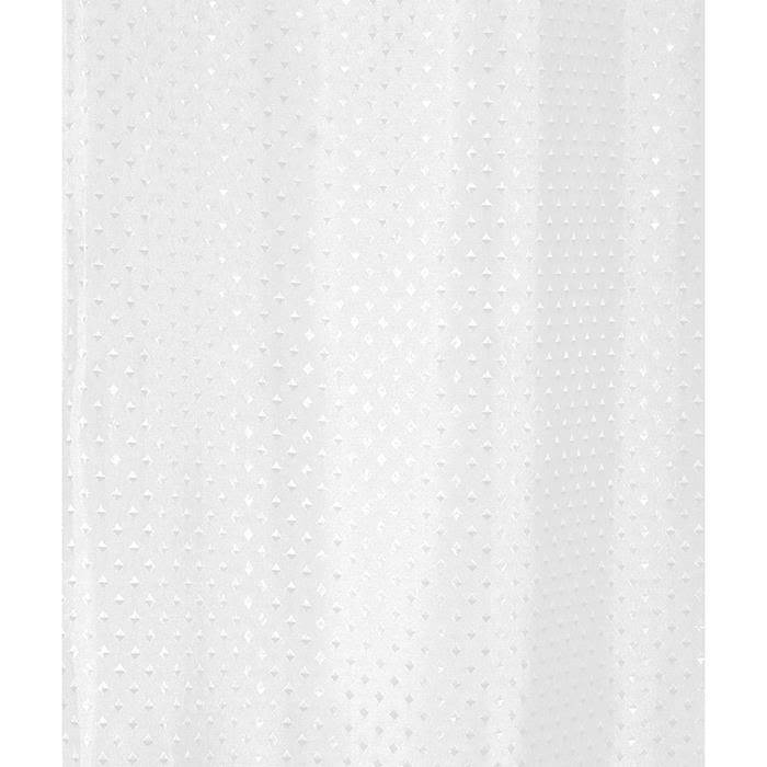 Arrow Safir Kabine gardin Hvid med stjerner, 1100 x 1750 mm