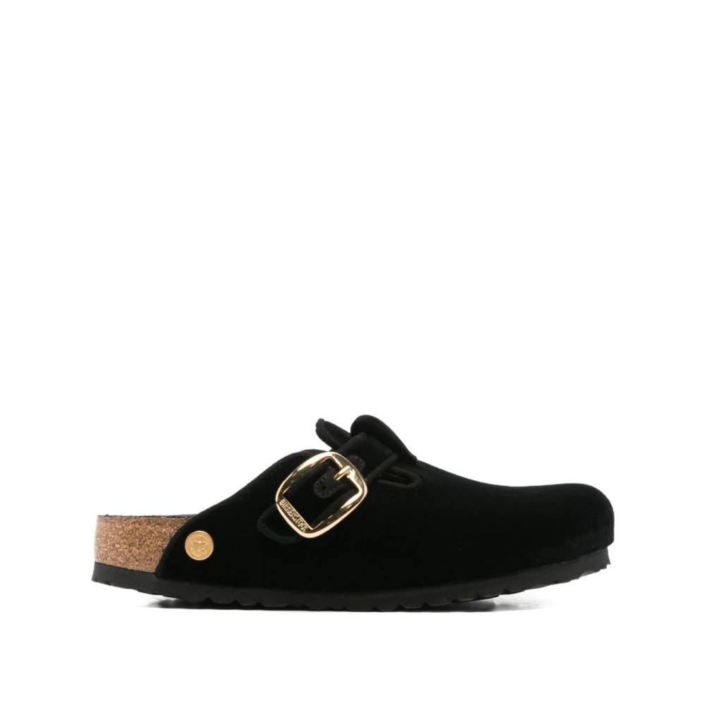 Birkenstock Boston Big Buckle - Sko - Dame - Sort - 36 EU -