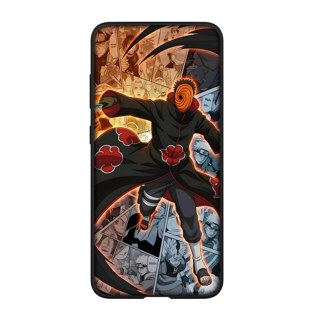 Mobilskal för iPhone 17 15 16 Plus Xiaomi Poco X7 X6 F8 F7 M8 C85 C75 C71 Redmi Note 14 12 11 13 Pro Max 14C 13C 15C Tobi Uchiha Obito Funda Narutos for Xiaomi Poco C85 4G