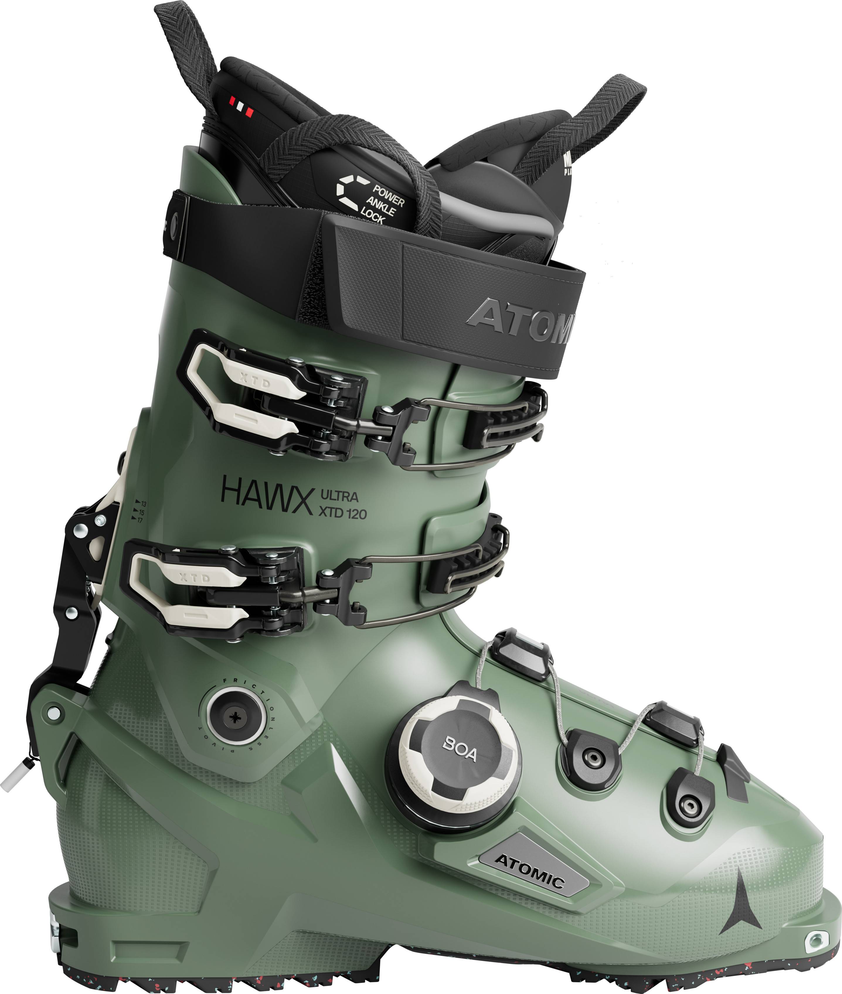 Atomic Hawx Ultra XTD 120 BOA Moss/Black, Moss/Black/, 26/26.5