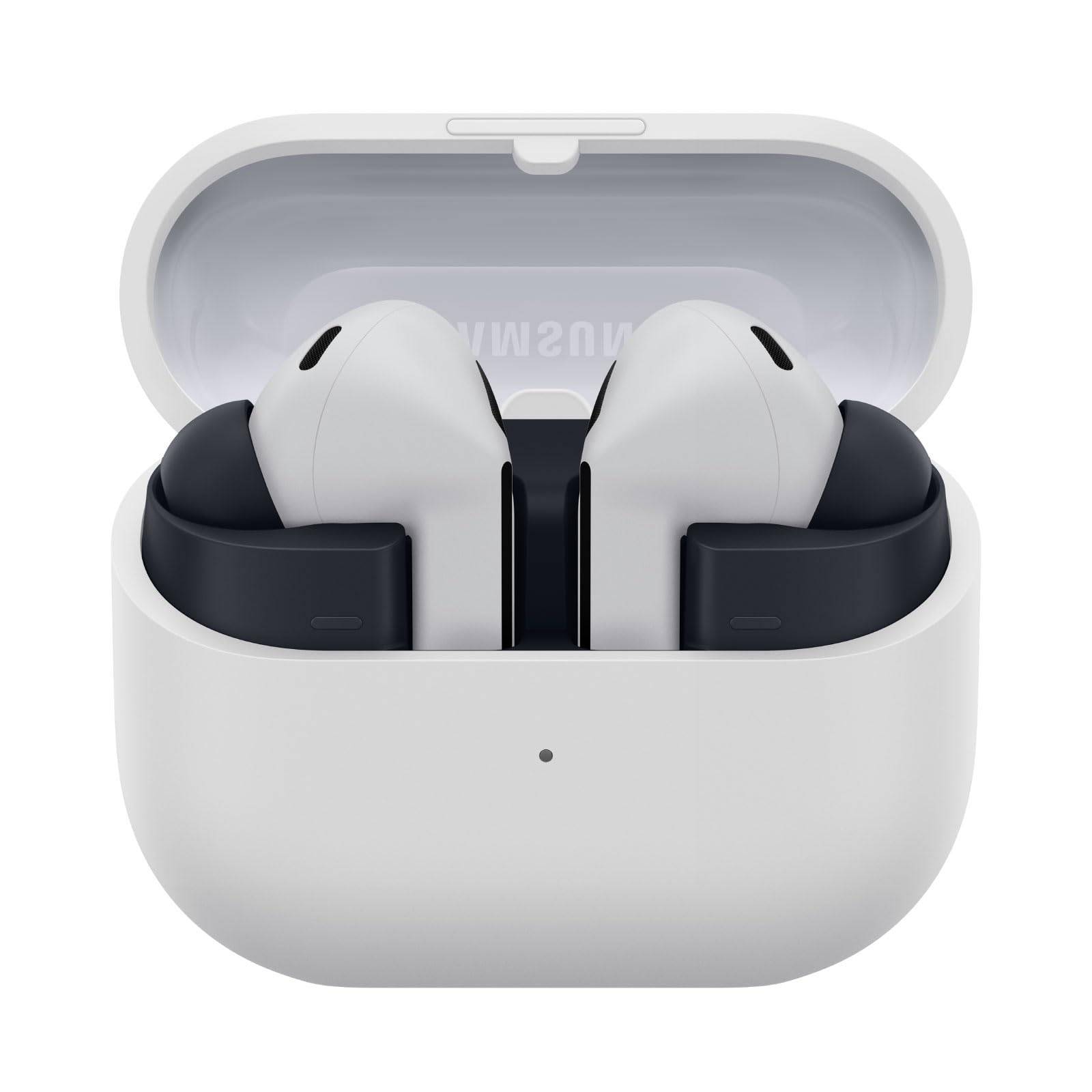 Samsung Galaxy Buds 3 FE Galaxy AI Compatible Wireless Earbuds Genuine Samsung 2025 Release Noise Cancelling 3D Sound Waterproof IP54 Bluetooth Up to grå färg