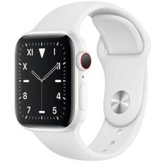 Apple Watch Series 5 (2019) | 40 mm | Keramik | GPS + Cellular | vit | Sportband vit