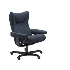 Stressless Wing Kontorstol Oxford Blue