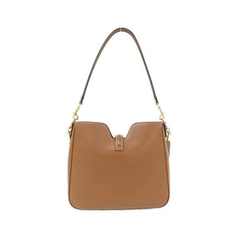 Celine Vintage Pre-owned Small Camille Calf Shoulder Bag - Vintage - Dame - Brun - ONE SIZE - Uld