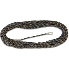 Liros Dyneema-line fald m/loop - 10mm (Brudstyrke 3.100 kg) / 25m / Grå/Hvid