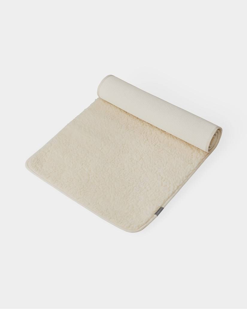 Yogamatta Premium wool mat, Natural - Yogiraj