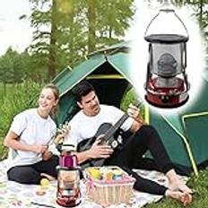 Emergency Camping Kamin Fotogenvärmare 360° Konvektion Oljevärmare Utan Elvärmare Kamin Akut Uteplatsvärmare 25 Kvadratmeter Utetältsvärmare Fotogenvärmare