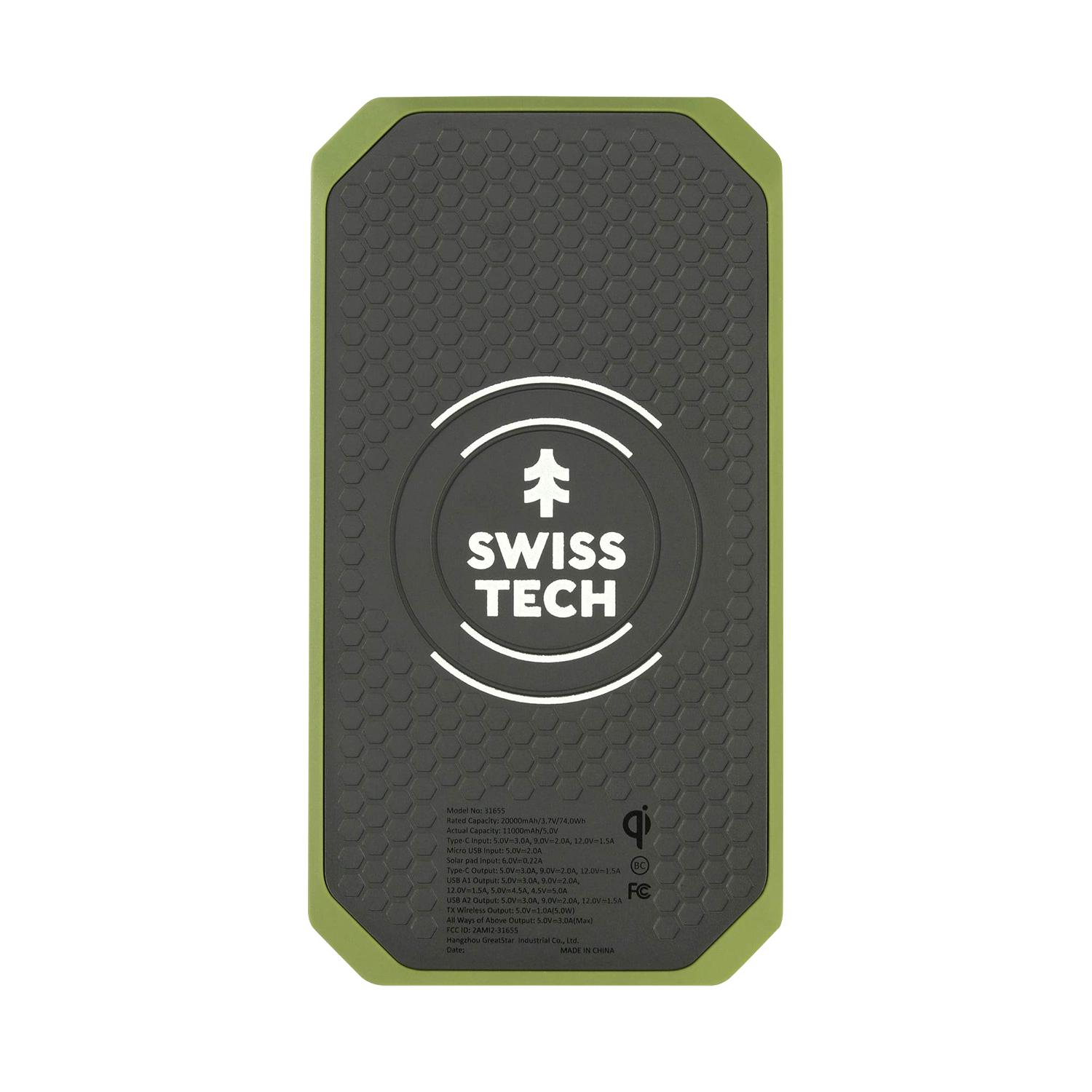 SwissTech Leistung - 20.000 mAh PowerBank Default Title.