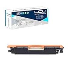 LCL renoverad 126A 130A CE310A CF350A tonerkassett (1PK svart) ersättning för HP Color LaserJet Pro MFP M176 M176FN M177 M177FW M176n Laserjet Pro CP1020 CP1025 CP1025nw LaserJet MFP M175