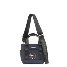 Tote PEANUTS Collection Snoopy 2WAY Tote ODB024 Con [Outdoor Products] mörkblå