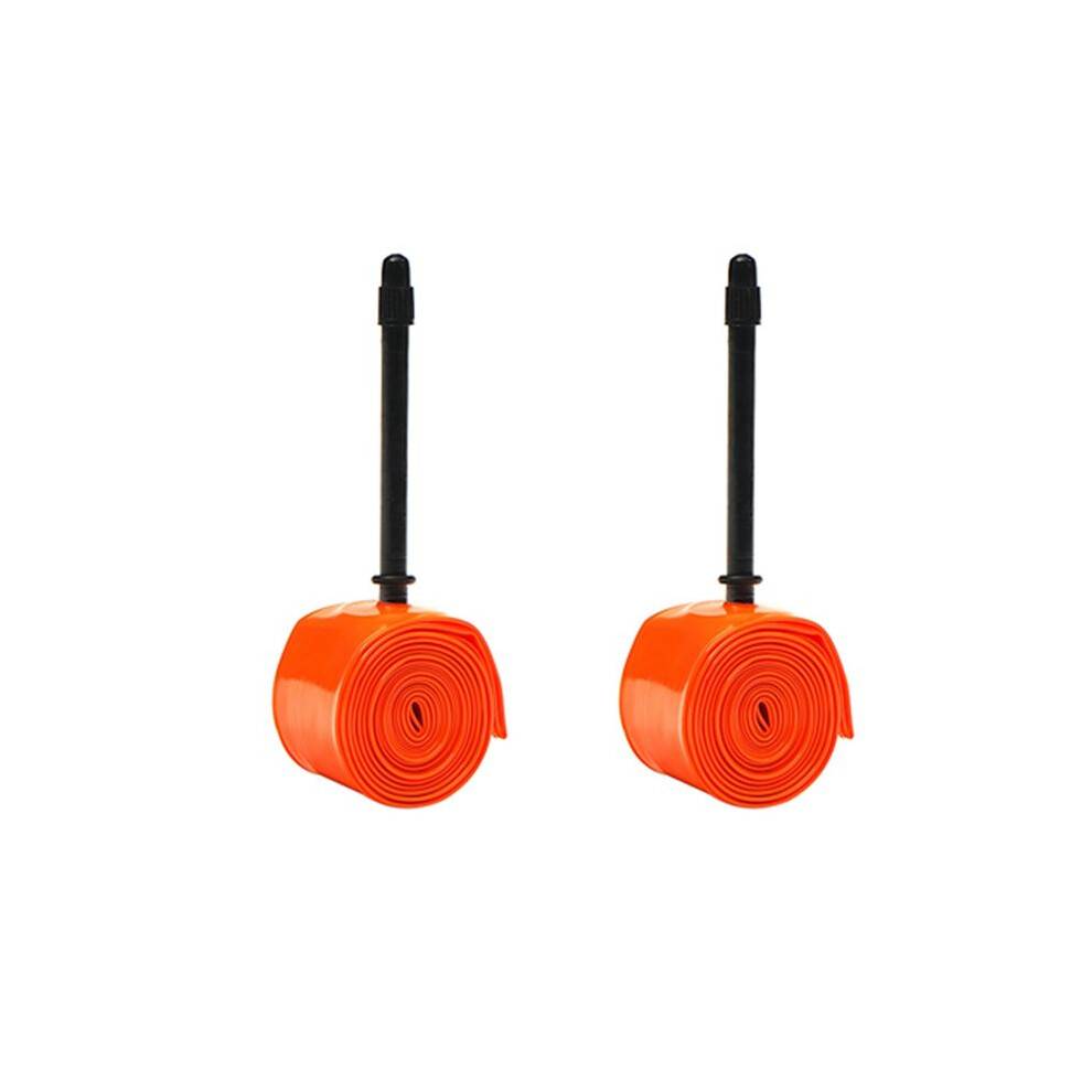 2X Ultralight Bike Inner Tube 700 x 18-32C Road Bicycle TPU Tire 700C 65mm Length French Valve Super Light Tube