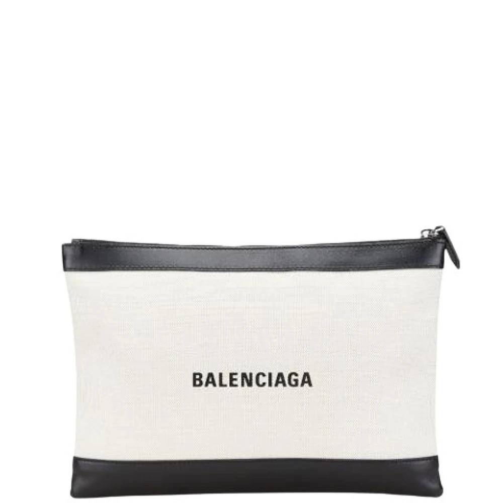 Balenciaga Vintage - Pre-owned Canvas Clutch Vintage - Dam - ONE Size -
