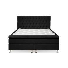 Sängpaket Sofia 160x200 Svart - Kontinentalsäng