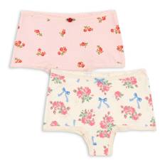 Konges Sløjd - Organic 2-pak underbukser - Rosa - str. 9 mdr/74 cm