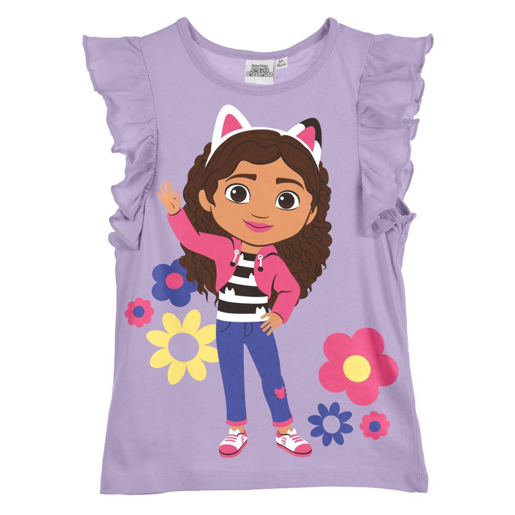 Gabbys Dockskåp blommig kortärmad t-shirt barn 6 år/116cm