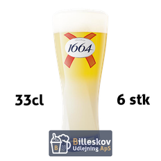 1664 Blanc glas 33 cl. - 6 stk.