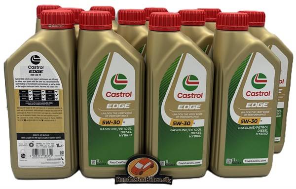 Castrol Edge 5W-30 M (Pakke med 12 liter)