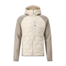 Peak Performance, Jakke, Herre, Beige, M, Uld, Quiltet Dunjakke med Hætte