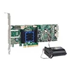 Adaptec RAID-kontroll 6805TQ grafikkort (8 x PCI-e, SATA/SAS, 8-port)