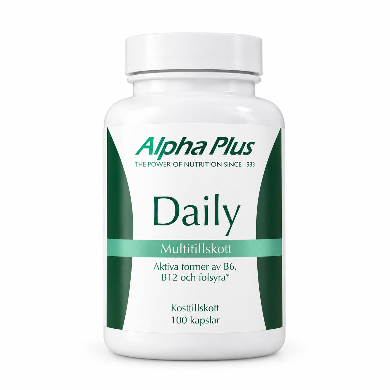 Daily multivitamin-mineral 100 kapslar Alpha Plus