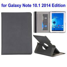 SAMSUNG GALAXY NOTE 10.1 2014 Edition læder cover med kort holder sort
