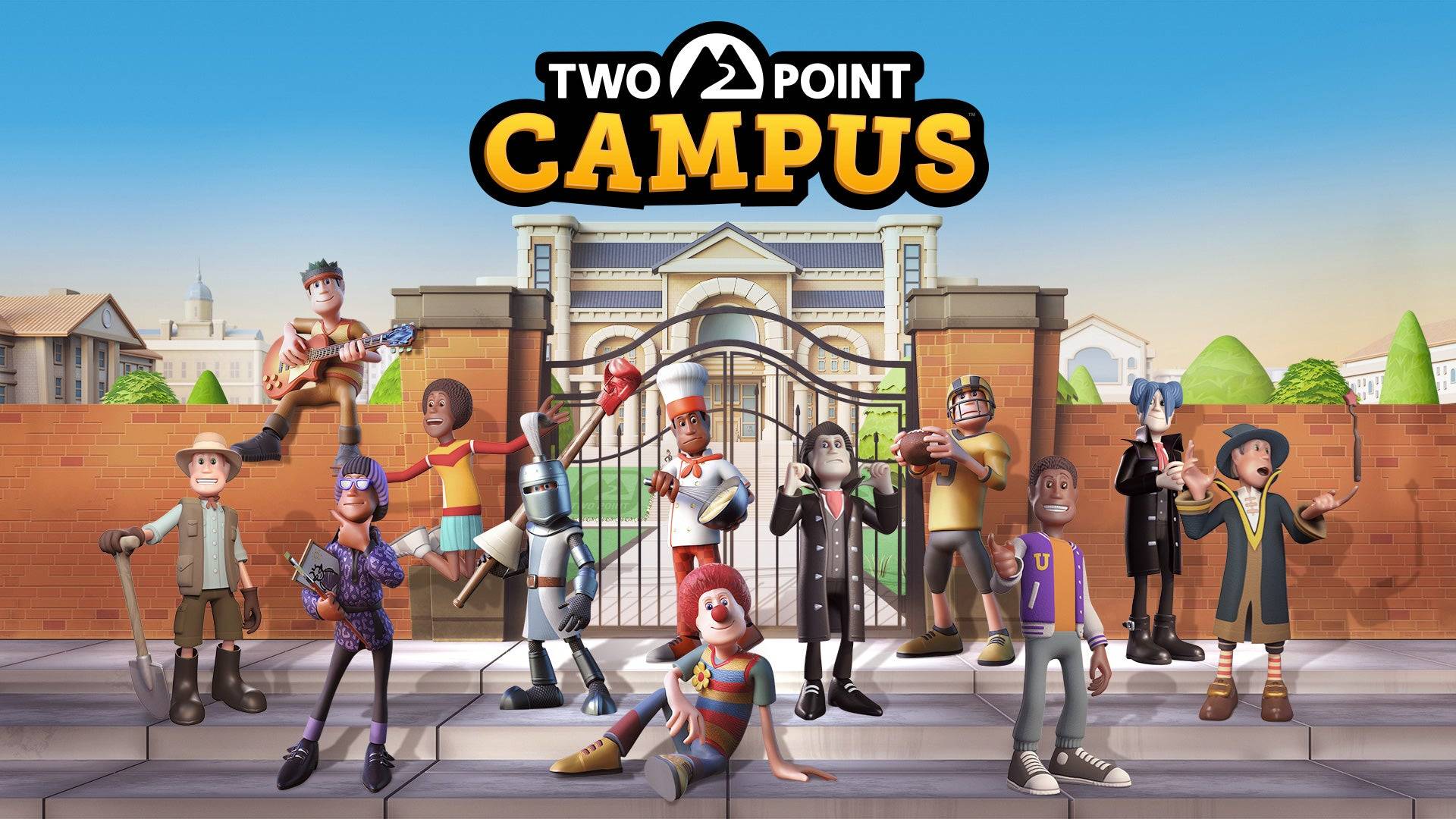 Two Point Campus EU Steam CD Key (Steam / PC) – Ånga – EUROPA