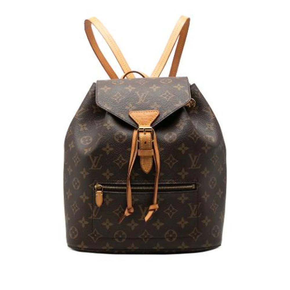 Louis Vuitton Vintage - Pre-owned Montsouris Backpack Vintage - Dam - ONE Size - Läder