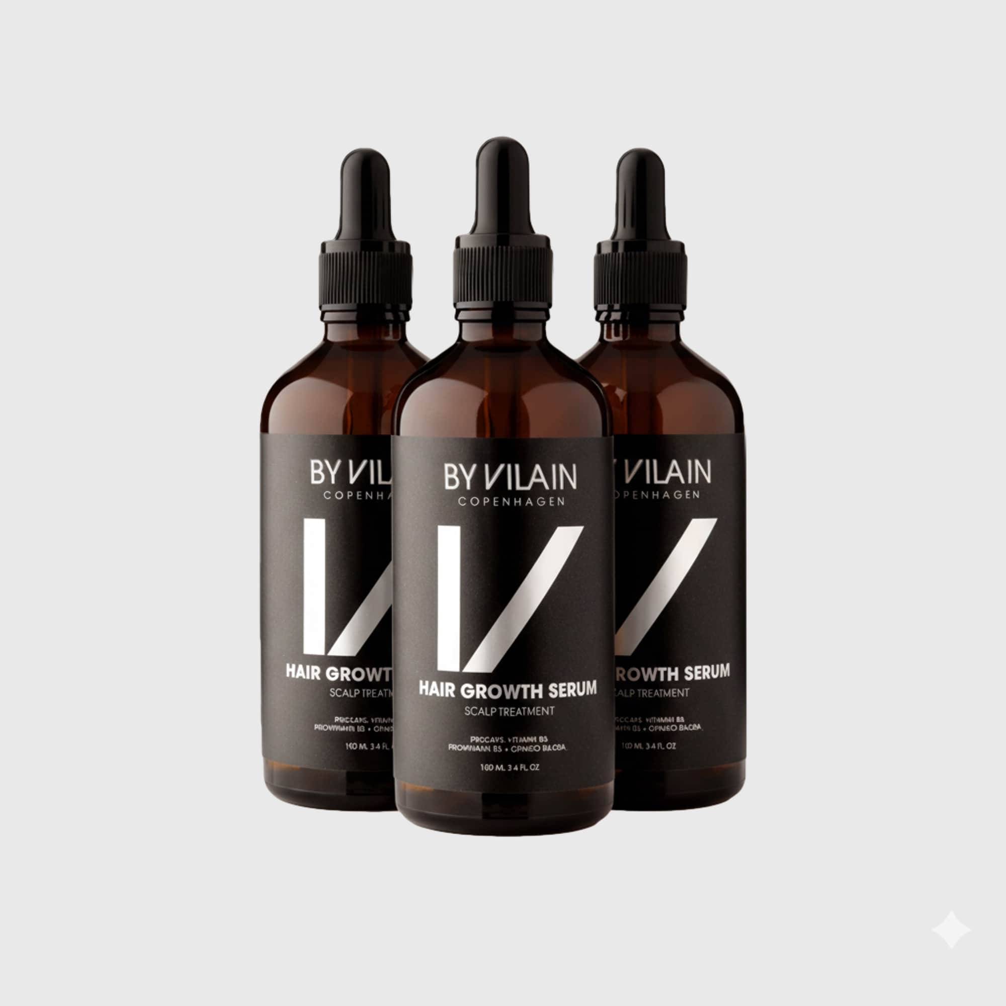 By Vilain Hair Growth Serum 3-pack