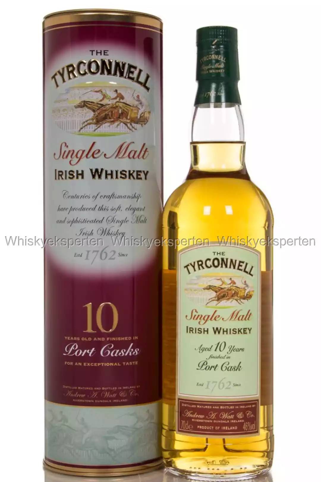 Tyrconnel 10 År Port Finish 70 cl, 46%