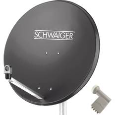 Schwaiger SPI9961SET9 Parabolkit Abonnenter: 4 80 cm