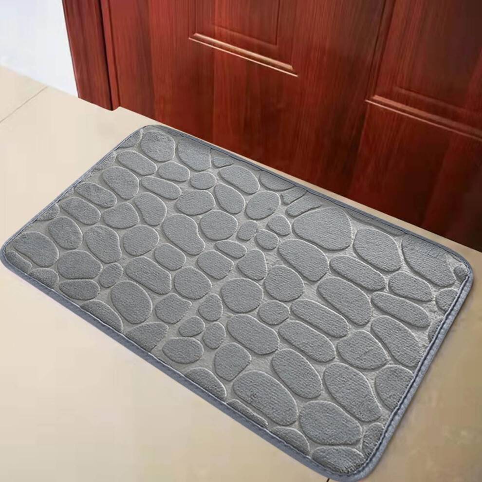 Skumbadeværelsestæppe Absorberende skridsikkert19,7x31,5in