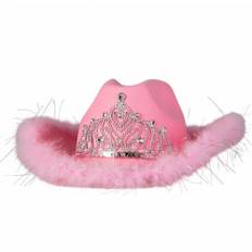 Cowboyhatt Rosa Vuxen
