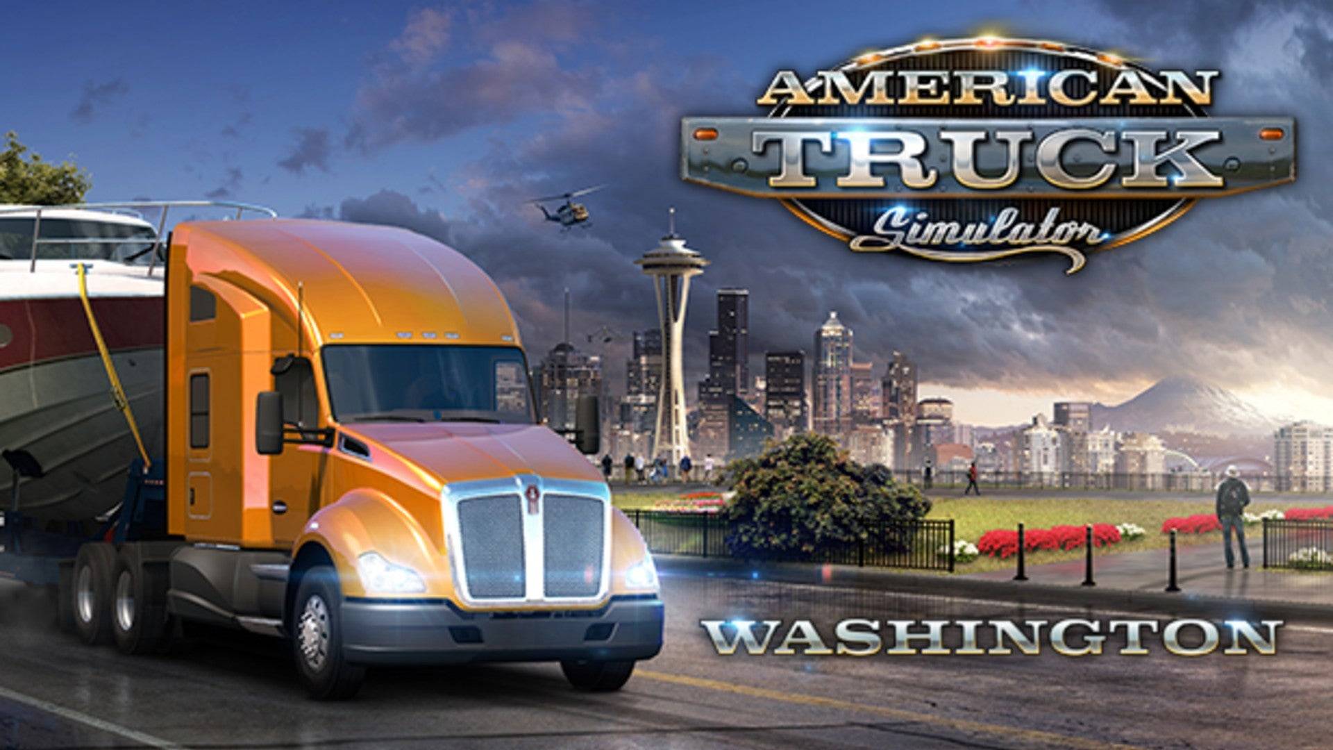American Truck Simulator - Washington DLC Steam (Steam / PC) – Steam / EUROPE