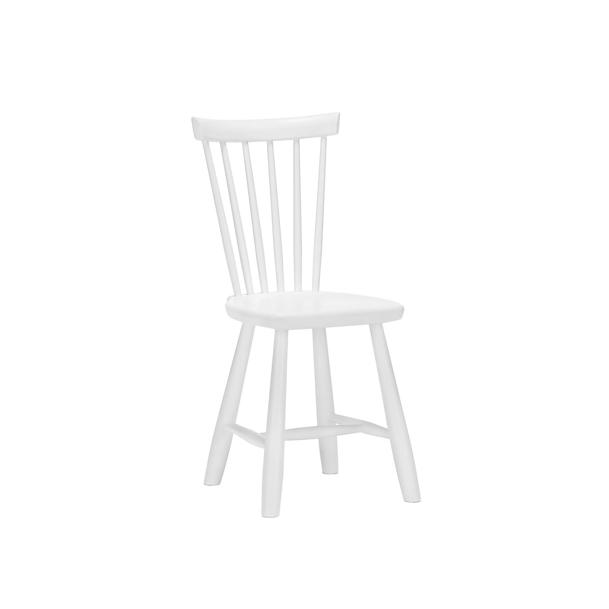 Stolab - Lilla Åland Barnstol Låg Sitthöjd 33 cm, Ytbehandling Täckande Vit 21 - Barnstolar - Leif Burman,Stiftelsen Siv & Carl Malmstens Minne - Vit - Trä