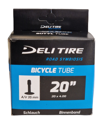 Slange 20 x 4,00" AV Lige 35 mm (Velegnet til Fatbikes)