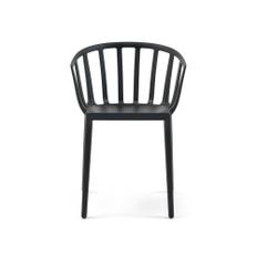 Kartell - Venice Opaque Black - Spisebordsstole - Philippe Starck - Sort - Plast