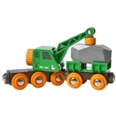 Brio Togvogn med kran Brio Tog 33698