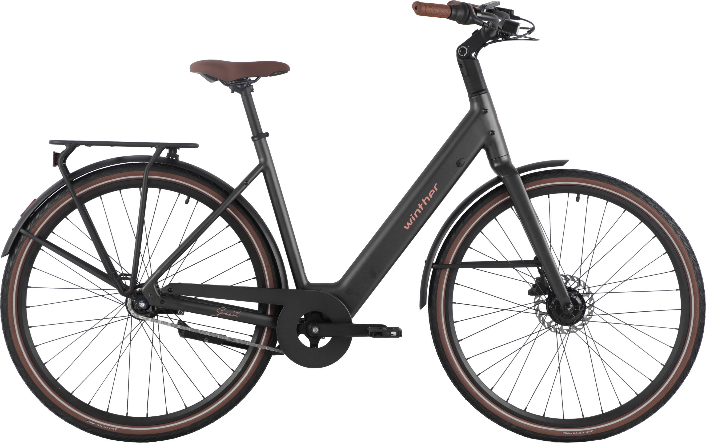 Winther Spirit Dame 7g 2026 - Mat Sort - 56cm/22"