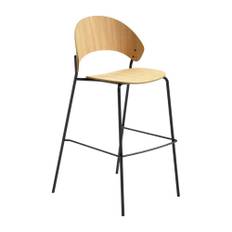 VÄNTA med att sätta dig Dosina barstol (H65 cm) Oiled Oak