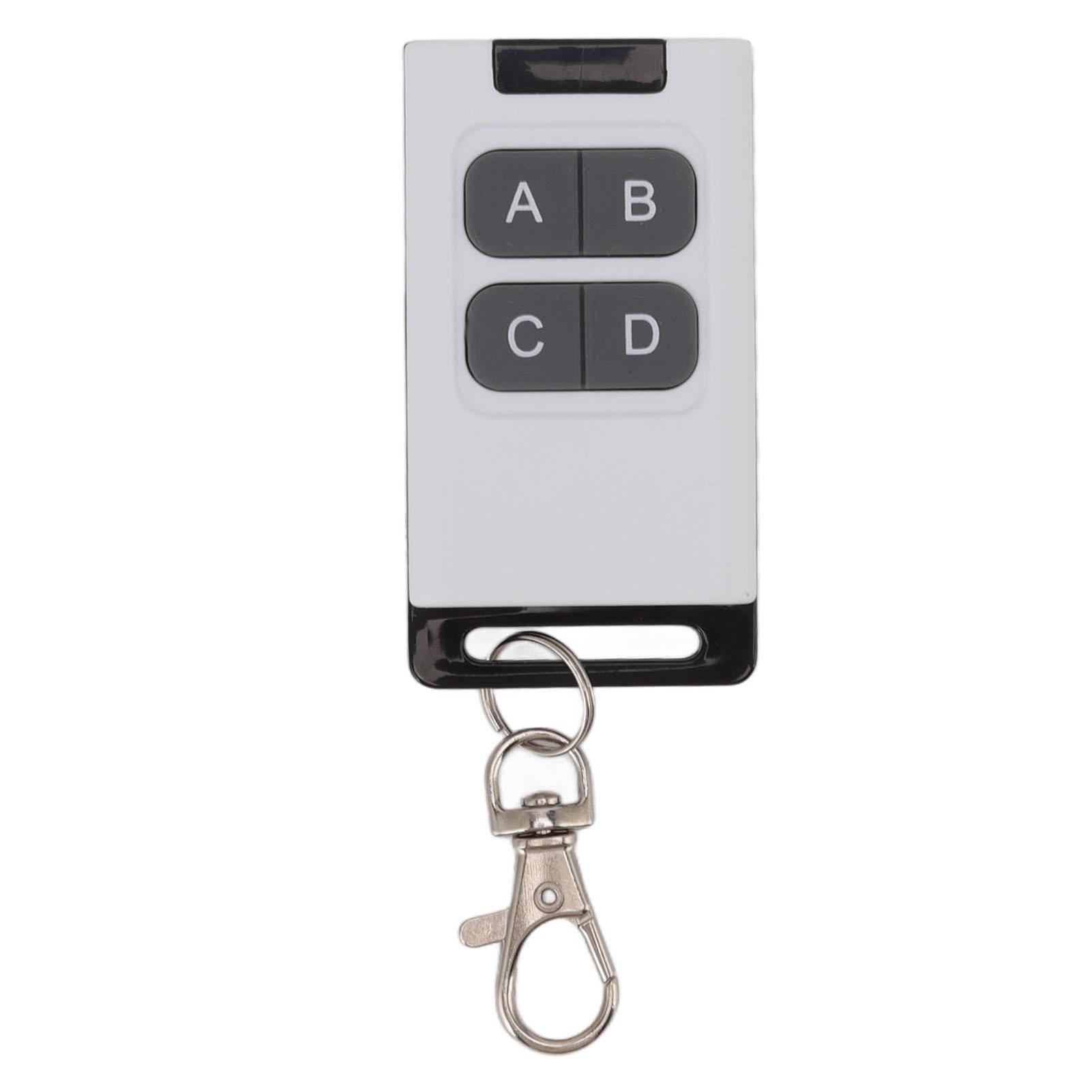 433MHz Kloningsfjärrkontroll 4 Knappar Fjärrkontroll Nyckelbricka Elektrisk Garageport Universalfjärrkontroll
