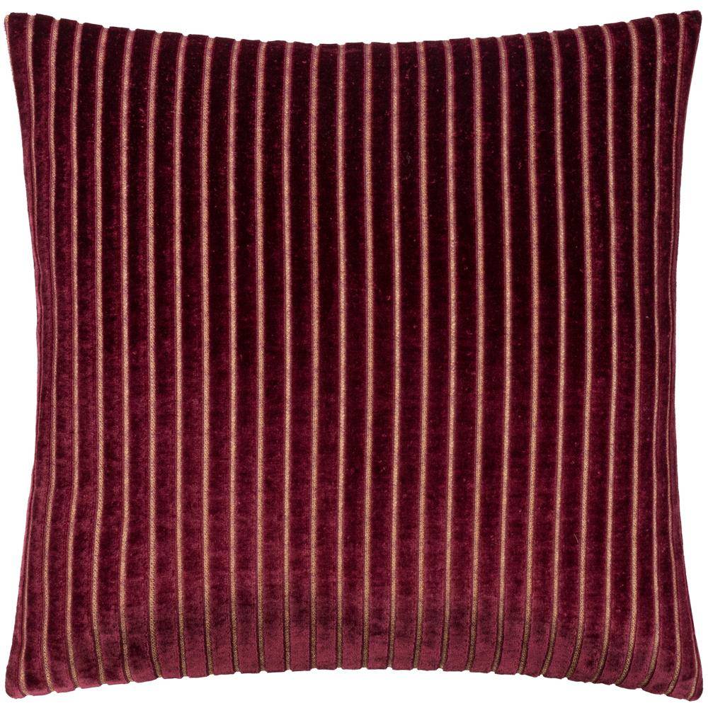 Paoletti Savoy Velvet Stripe Cushion Cover 50cm x