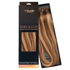 Poze Hairextensions Poze Standard Äkta Löshår Flip & Go 50cm Sandy Brown Mix 10B/7BN