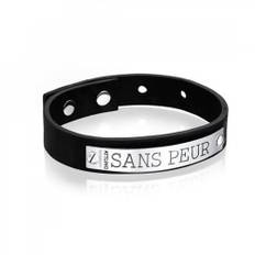 Sans Peur Leather Bracelet