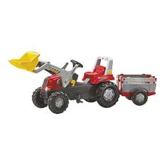 Rolly Toys Tramptraktor Framlastare och Släp
