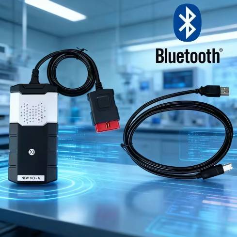 New Delphis OBD OBD2 Diagnostic Scanner USB Bluetooth Fault Code Reader Car Truck