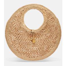 Jacquemus Spiaggia raffia tote bag