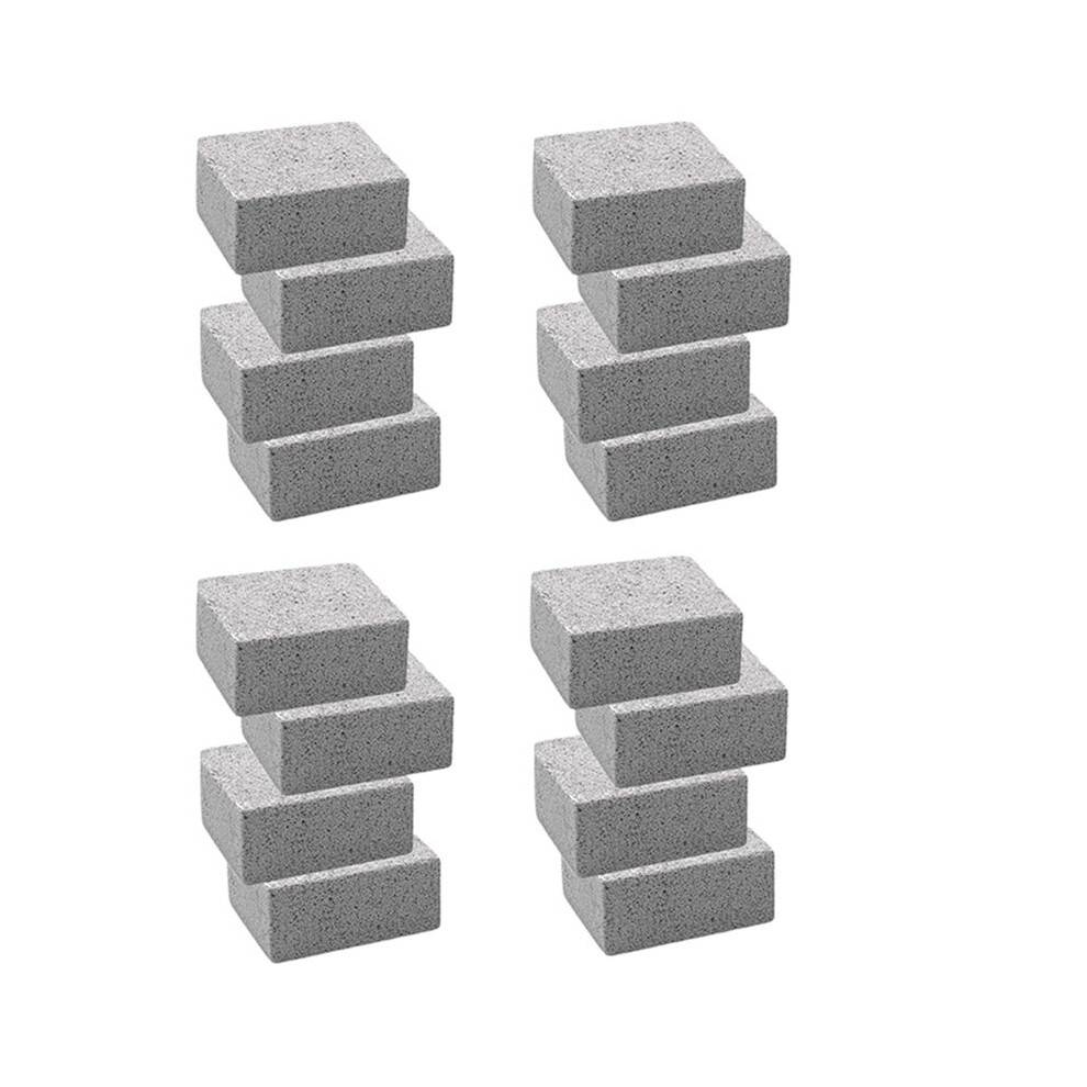 16 Pack Grill Griddle Cleaning Brick Block,Kitchen Bathroom Cleaning Pumice Block, De-Scaling Cleaning Stone.