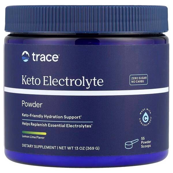 Trace Minerals Keto Elektrolyt pulver, 369 gram