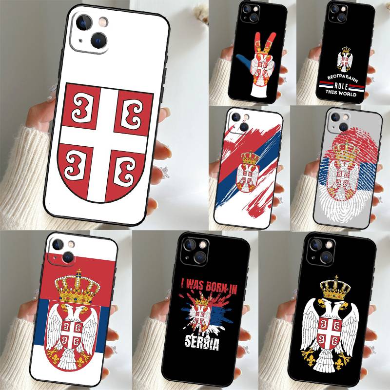 Flag of Serbia Serbian Case For Honor Magic 8 Pro 5 6 7 Lite Honor 200 400 X9d X9c X9b X9a X8b X8c 70 90 Win RT Cover